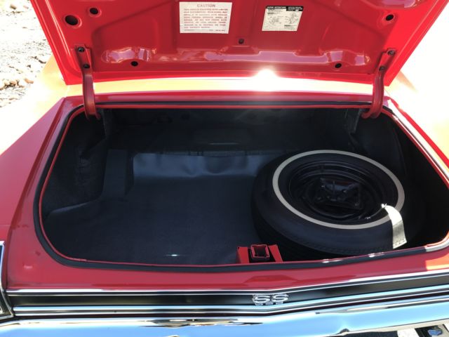 1969 Red Chevrolet Chevelle Coupe