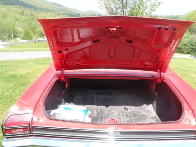 1969 Red Chevrolet Chevelle