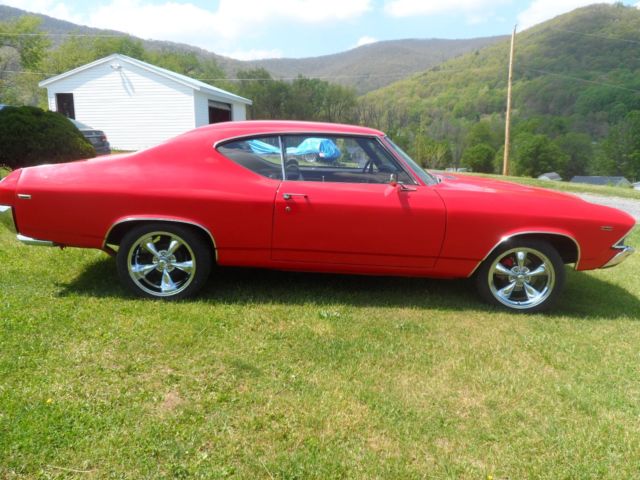 1969 Red Chevrolet Chevelle
