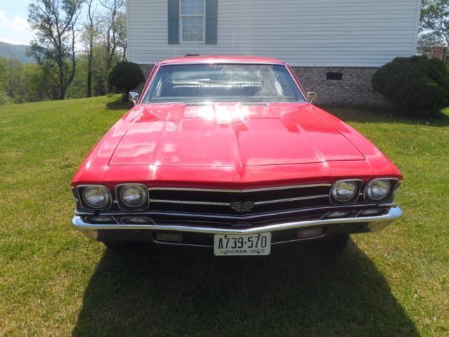 1969 Red Chevrolet Chevelle