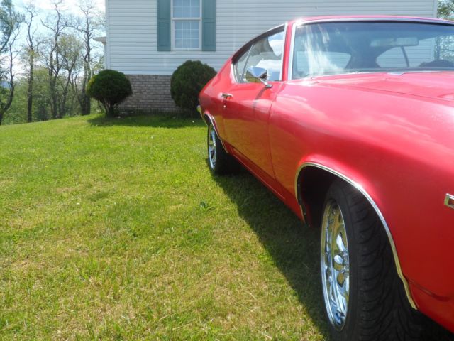 1969 Red Chevrolet Chevelle