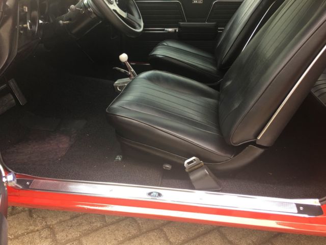 1969 Red Chevrolet Chevelle Coupe