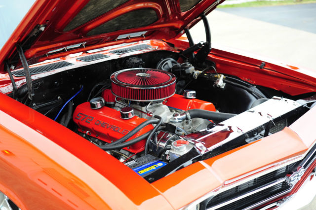 1969 prowler orange metallic Chevrolet Chevelle coupe