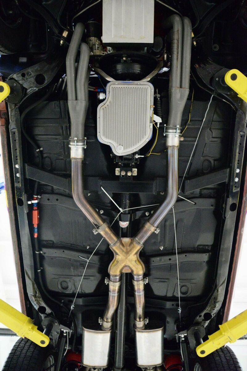 1969 Maroon Chevrolet Chevelle Coupe