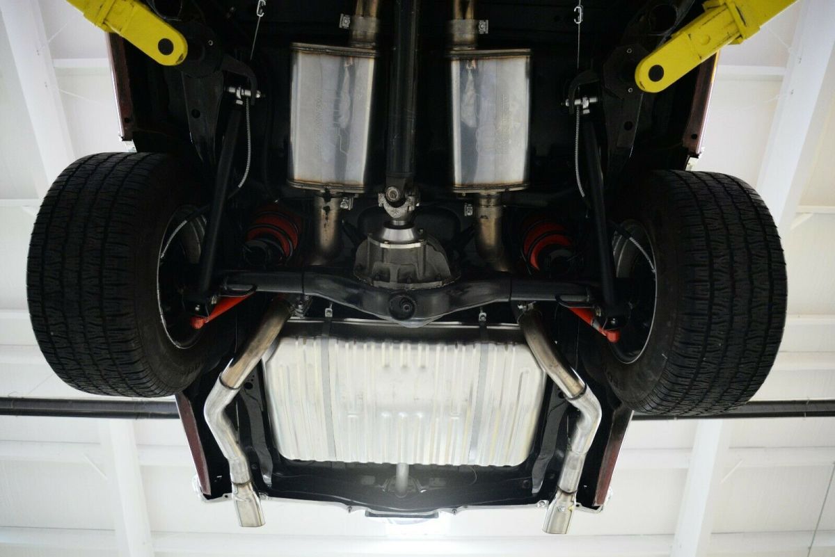 1969 Maroon Chevrolet Chevelle Coupe