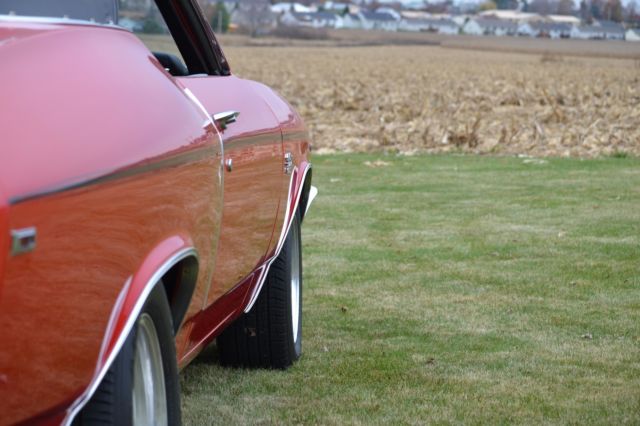 1969 Red Chevrolet Chevelle Convertible
