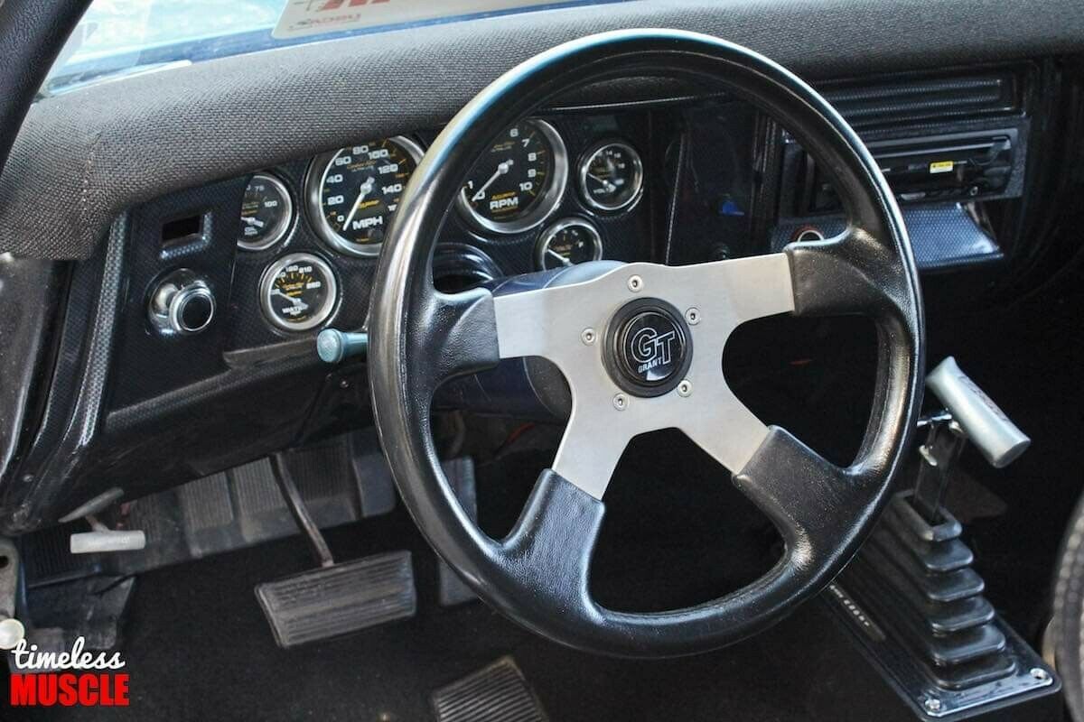 1969 Blue Chevrolet Chevelle Convertible