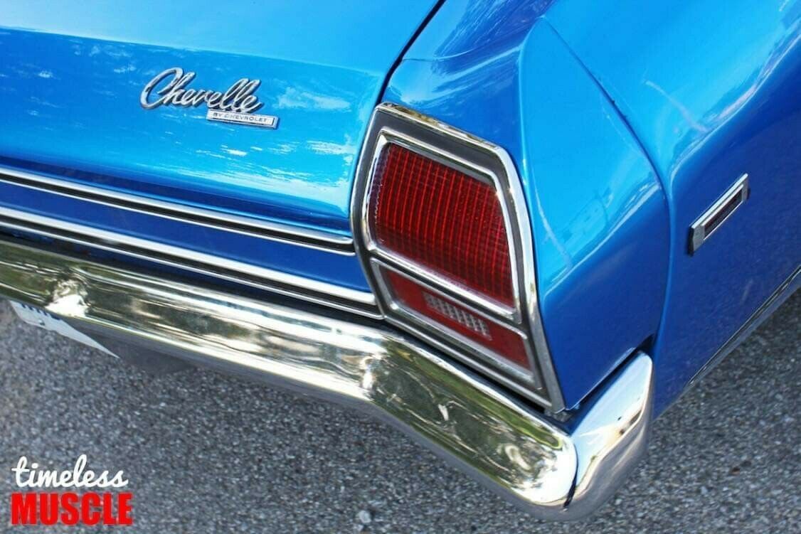 1969 Blue Chevrolet Chevelle Convertible