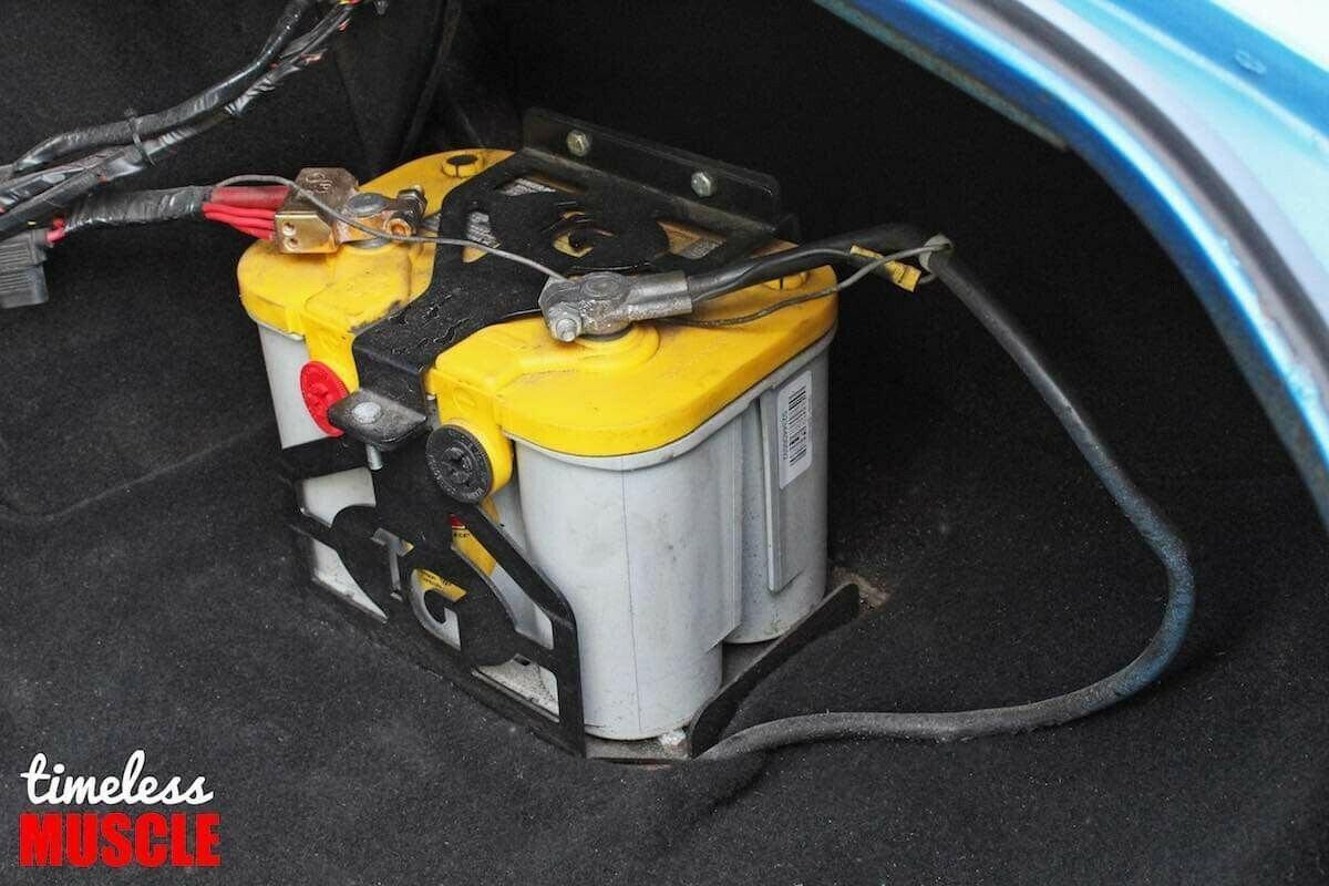 1969 Blue Chevrolet Chevelle Convertible