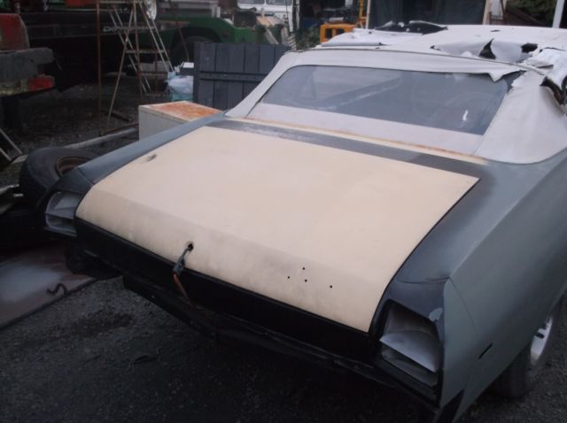 1969 Blue Chevrolet Chevelle Convertible