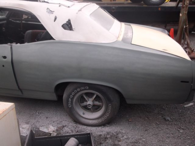 1969 Blue Chevrolet Chevelle Convertible