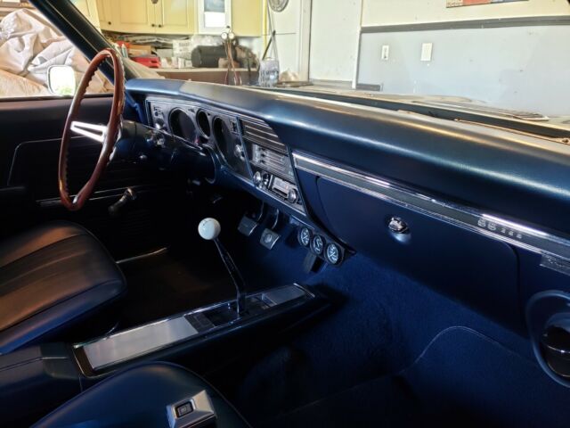 1969 Blue Chevrolet Chevelle Convertible