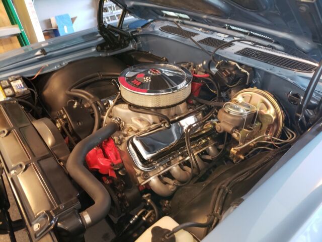 1969 Blue Chevrolet Chevelle Convertible