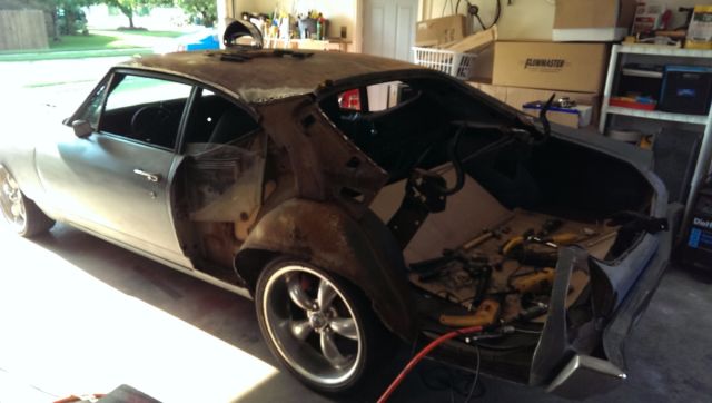 1969 Primer Chevrolet Chevelle Sedan