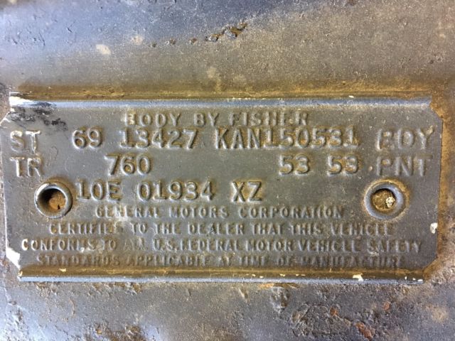 1969 Primer Chevrolet Chevelle Sedan