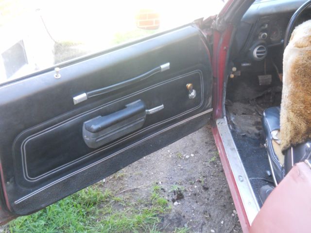 1969 Red Chevrolet Chevelle Coupe