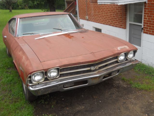 1969 Red Chevrolet Chevelle Coupe