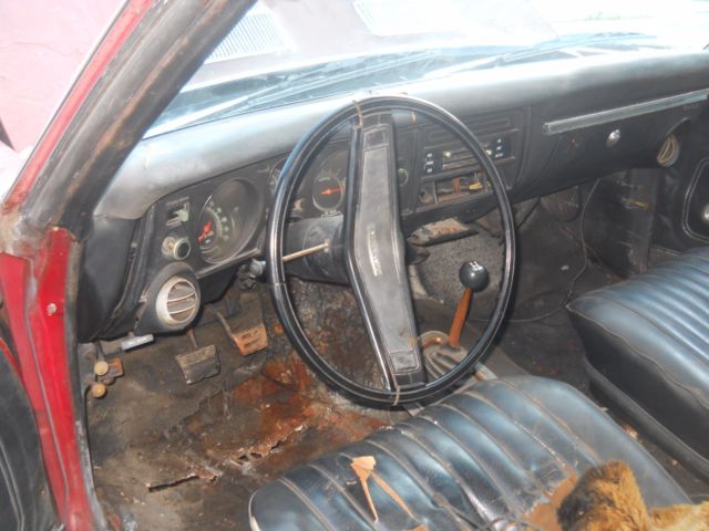 1969 Red Chevrolet Chevelle Coupe