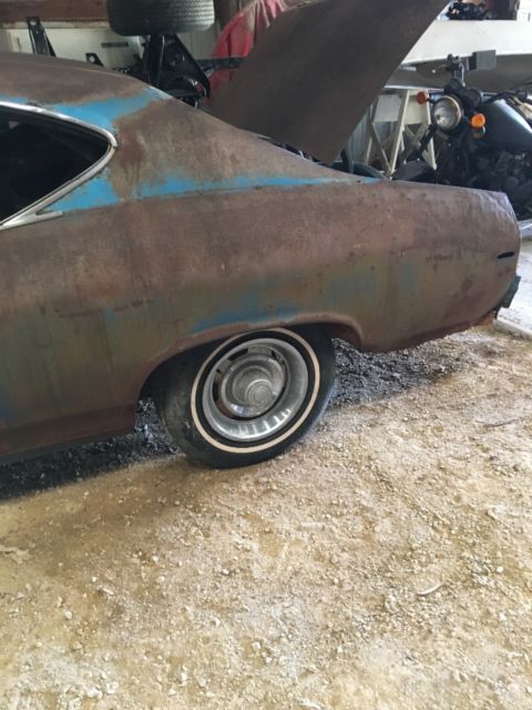 1969 Blue Chevrolet Chevelle Coupe