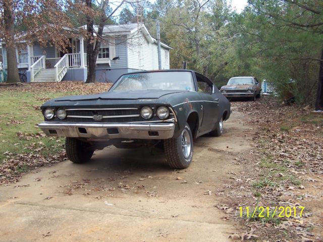 1969 Green Chevrolet Chevelle Coupe