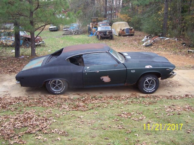 1969 Green Chevrolet Chevelle Coupe