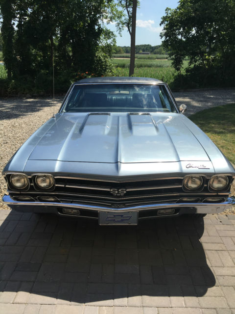 1969 breakwater blue Chevrolet Chevelle