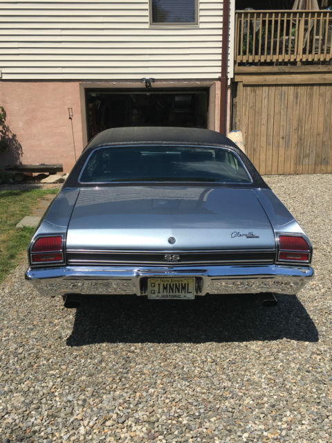 1969 breakwater blue Chevrolet Chevelle