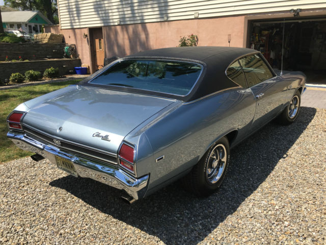 1969 breakwater blue Chevrolet Chevelle