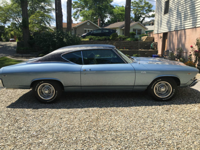 1969 breakwater blue Chevrolet Chevelle