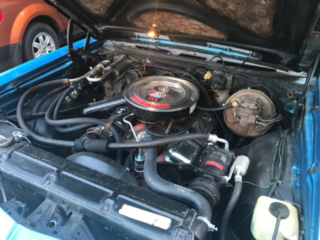 1969 Blue Chevrolet Chevelle Coupe