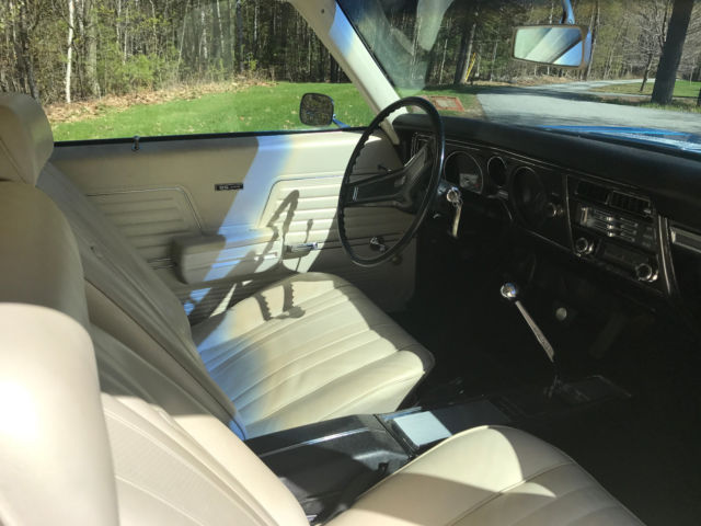 1969 Blue Chevrolet Chevelle Coupe