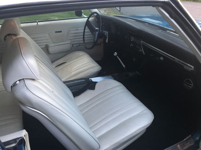 1969 Blue Chevrolet Chevelle Coupe