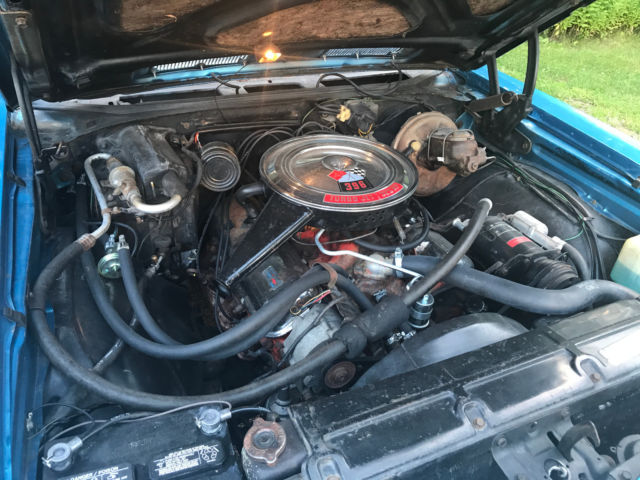 1969 Blue Chevrolet Chevelle Coupe