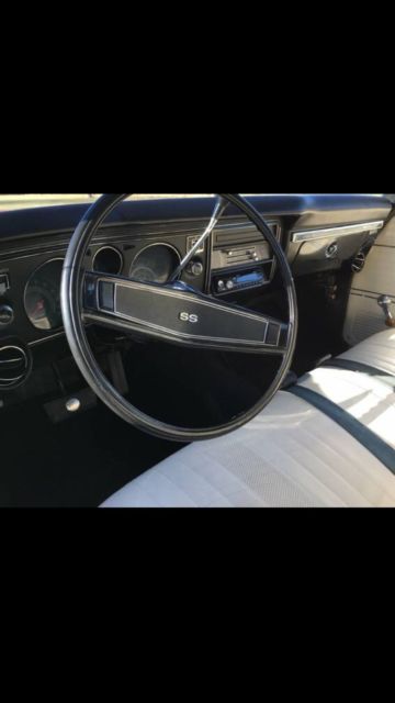 1969 Red Chevrolet Chevelle Convertible