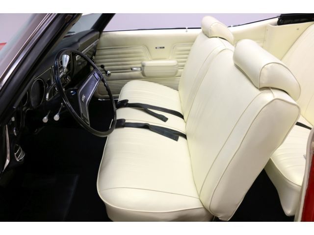 1969 Red Chevrolet Chevelle Convertible