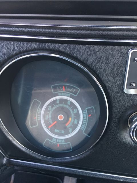 1969 Red Chevrolet Chevelle Convertible