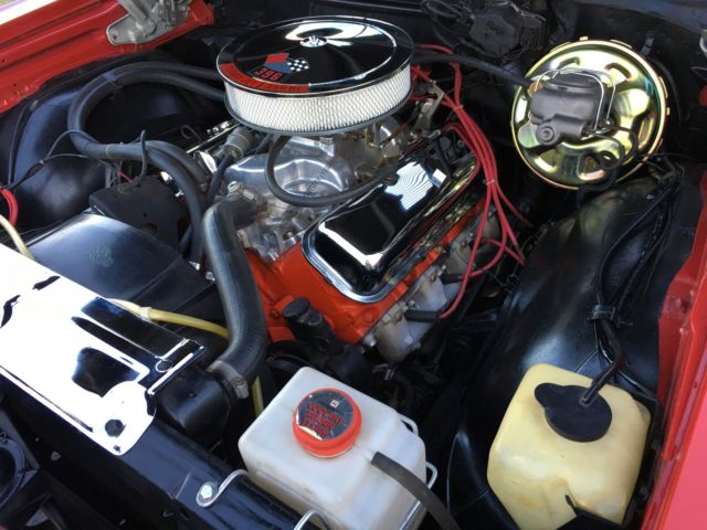 1969 Red Chevrolet Chevelle Convertible