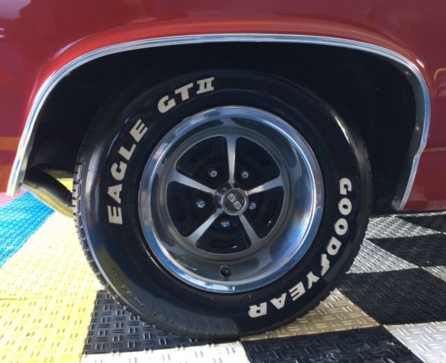 1969 Red Chevrolet Chevelle Convertible