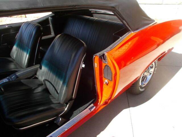 1969 Red Chevrolet Chevelle Convertible