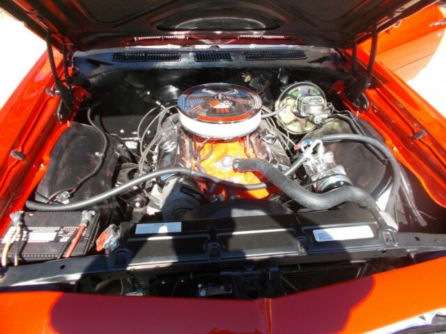 1969 Red Chevrolet Chevelle Convertible