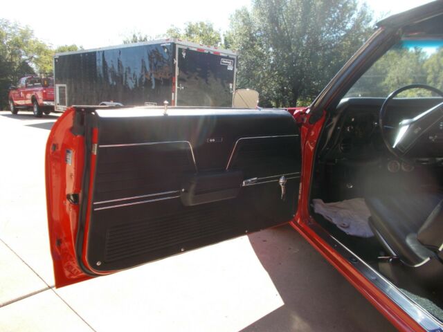 1969 Red Chevrolet Chevelle Convertible