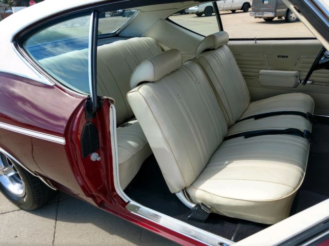 1969 Burgundy Chevrolet Chevelle