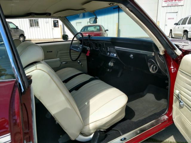 1969 Burgundy Chevrolet Chevelle