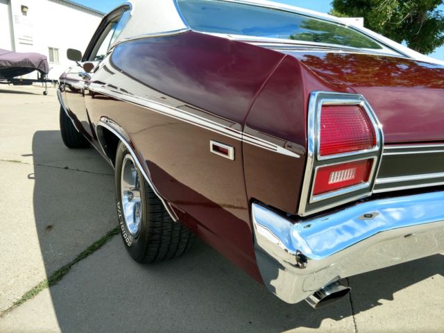 1969 Burgundy Chevrolet Chevelle