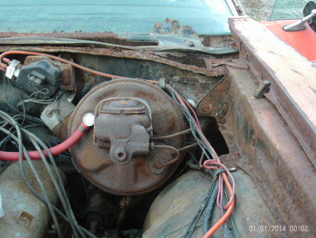1969 Orange Chevrolet Chevelle Coupe