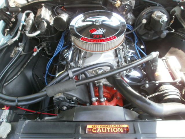 1969 Blue Chevrolet Chevelle 2 DR