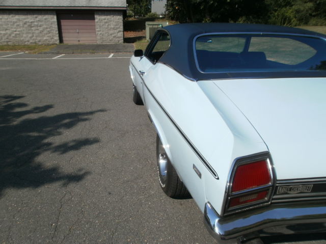 1969 Blue Chevrolet Chevelle 2 DR