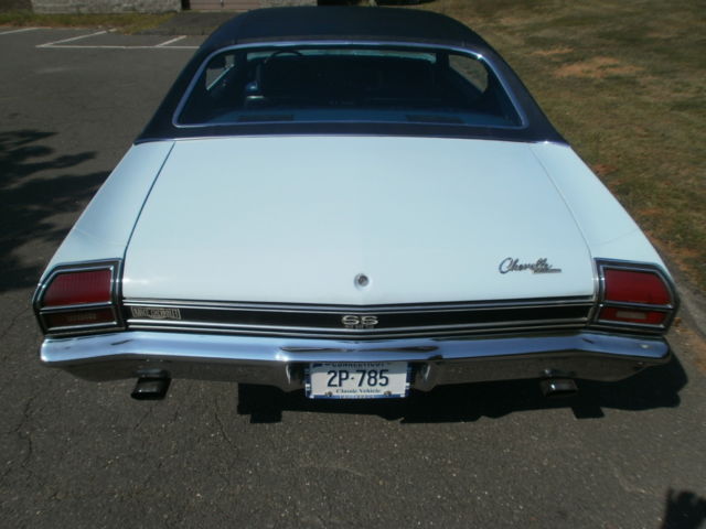 1969 Blue Chevrolet Chevelle 2 DR