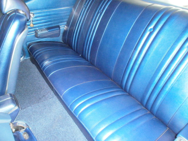 1969 Blue Chevrolet Chevelle 2 DR