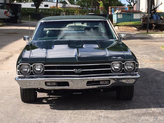 1969 Green Chevrolet Chevelle Coupe